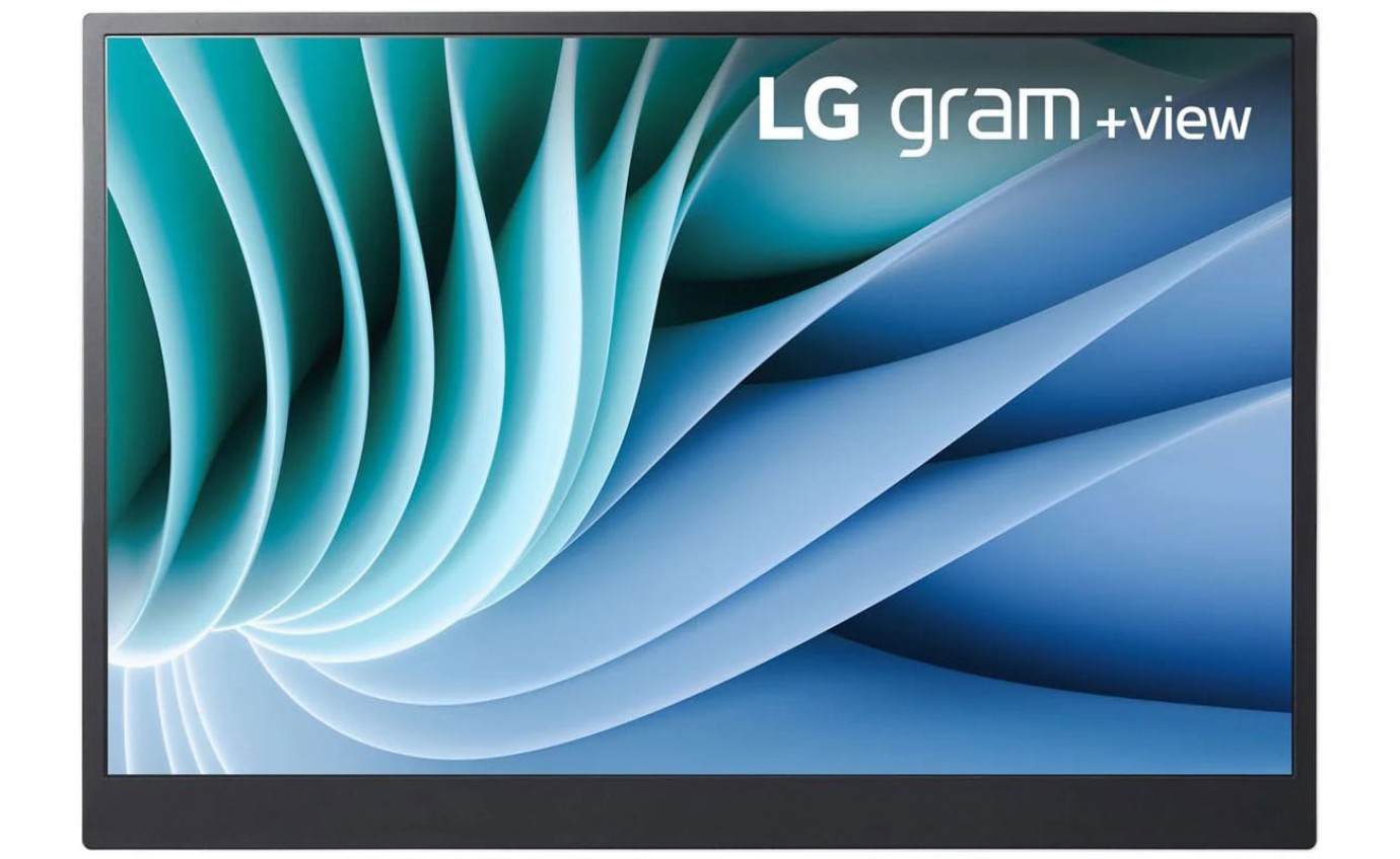 LG 16 inch gram +view Portable Monitor LG16MR70