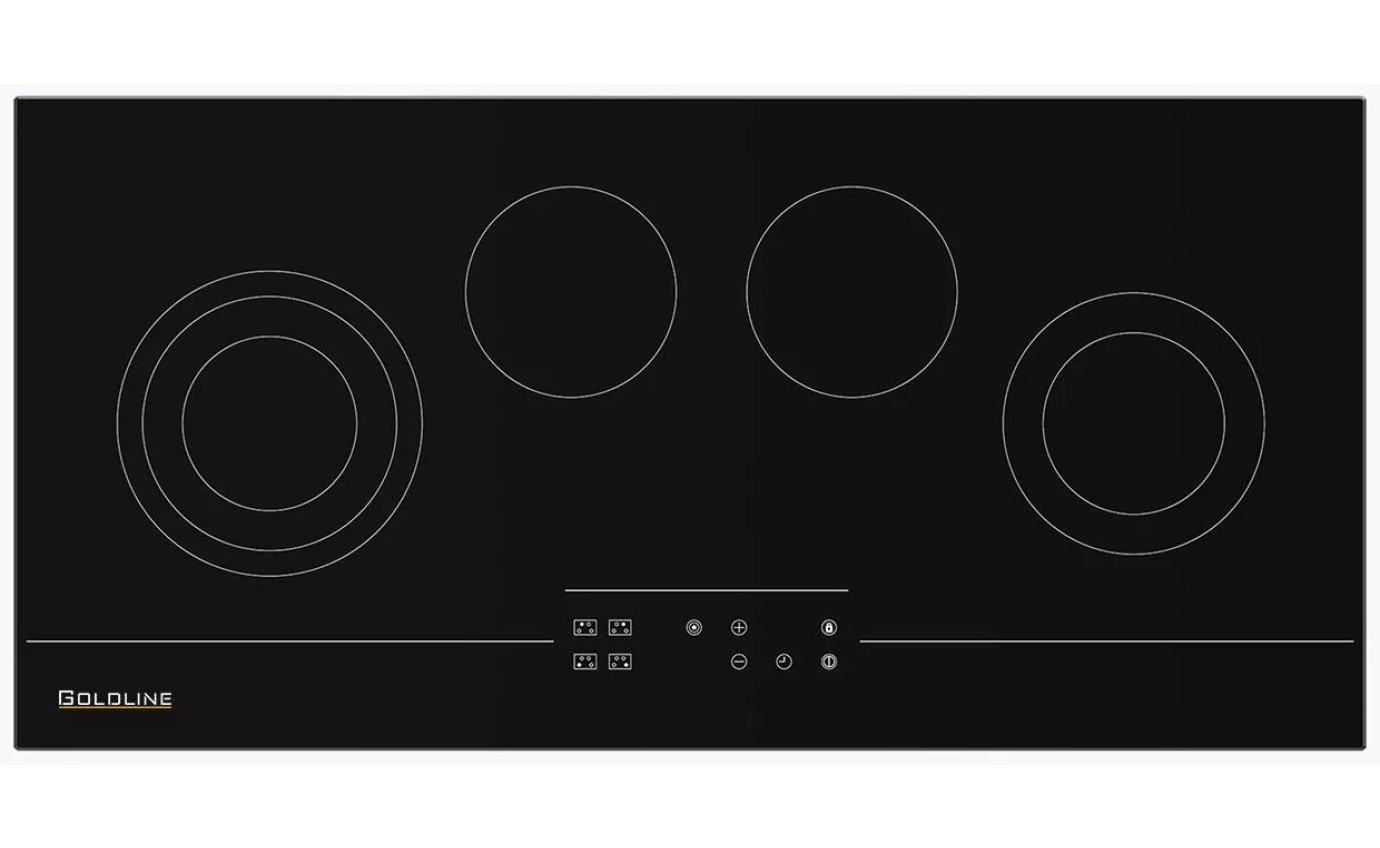 Goldline 90cm 4 Zone Ceramic Electric Cooktop RZ94T1