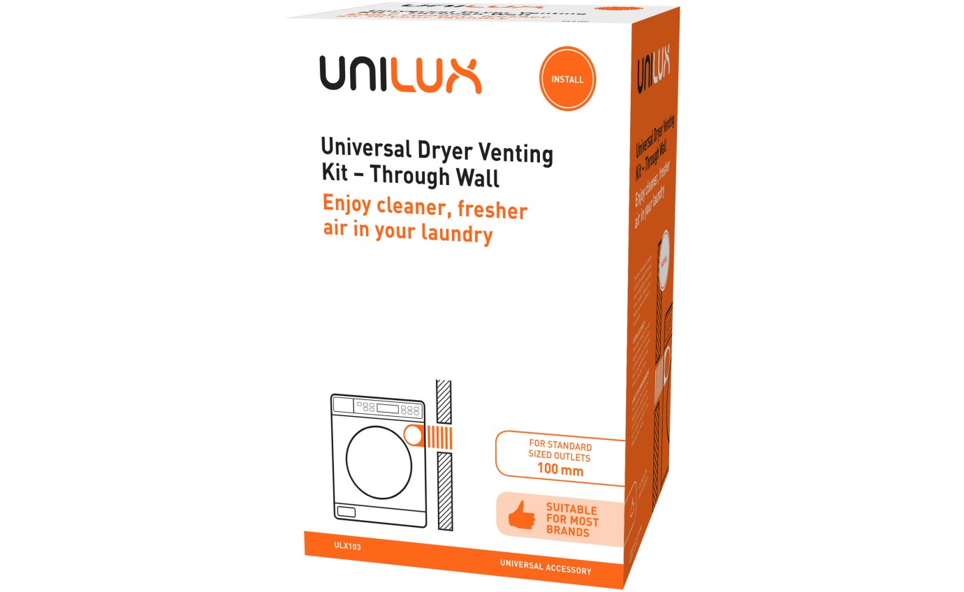 Unilux Universal Clothes Dryer Venting Kit ULX103
