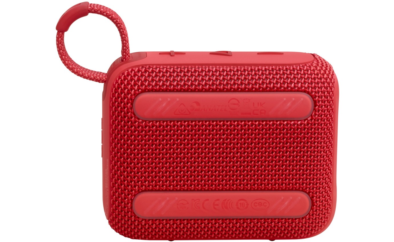 JBL Go 4 Mini Portable Bluetooth Speaker (Red) JBLGO4RED