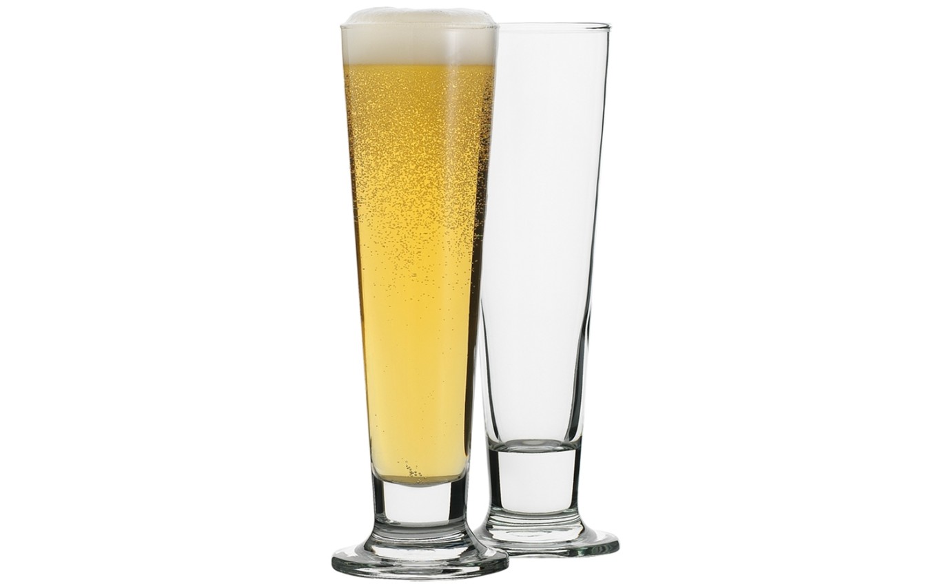 Ecology Classic Pilsner Beer Glass 420ml Set of 4 EC16315