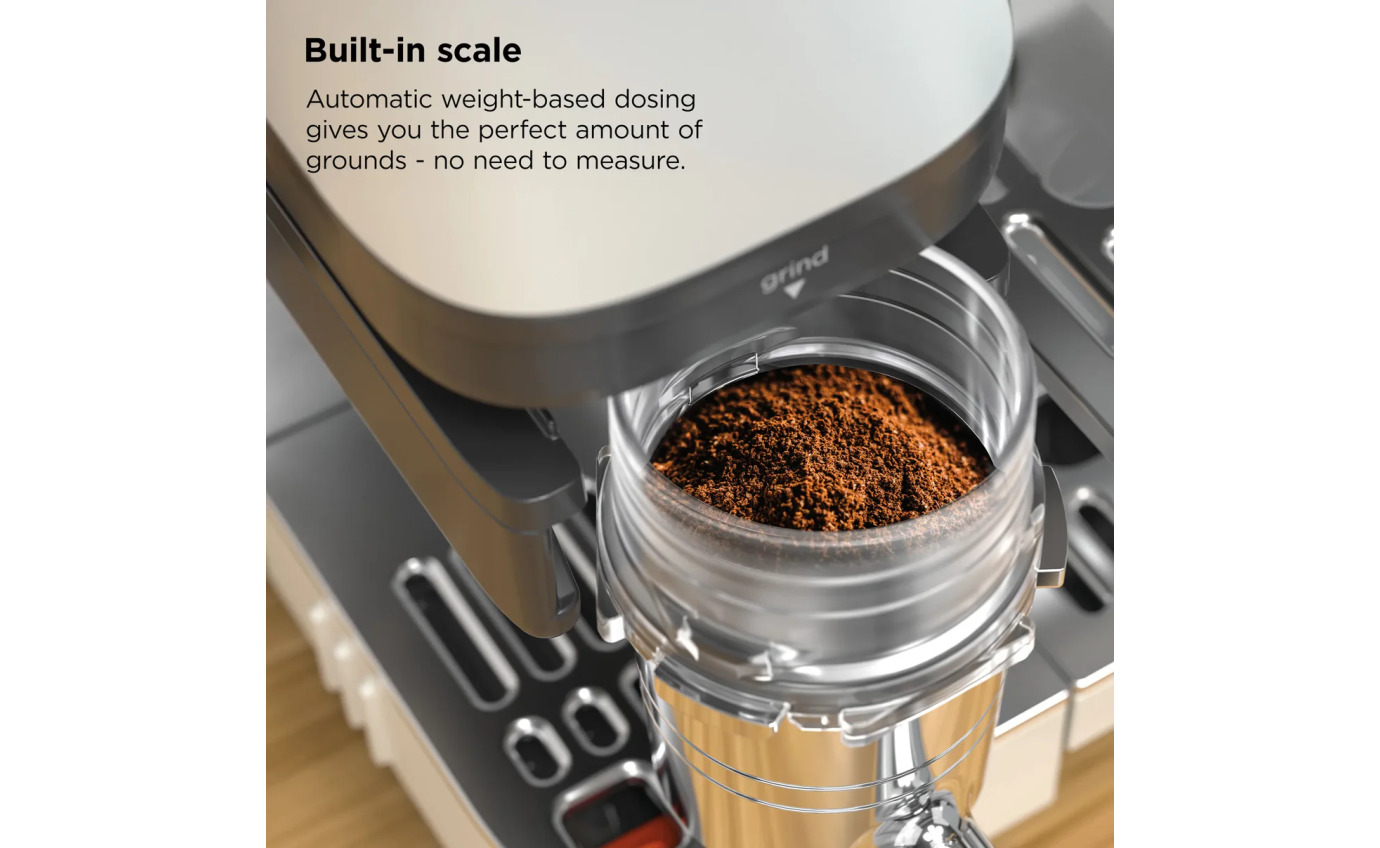 Ninja Luxe Cafe&trade; Premier Espresso Machine (Oat Milk) ES601WHANZ