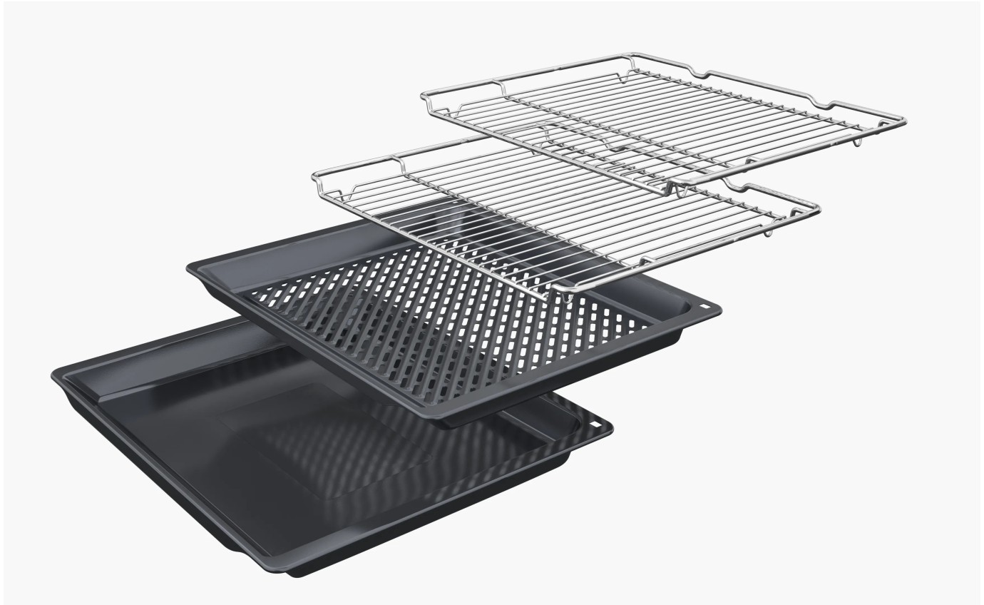 Bosch 60cm Built-In Oven with Steam & Microwave Function HNG978QB1A