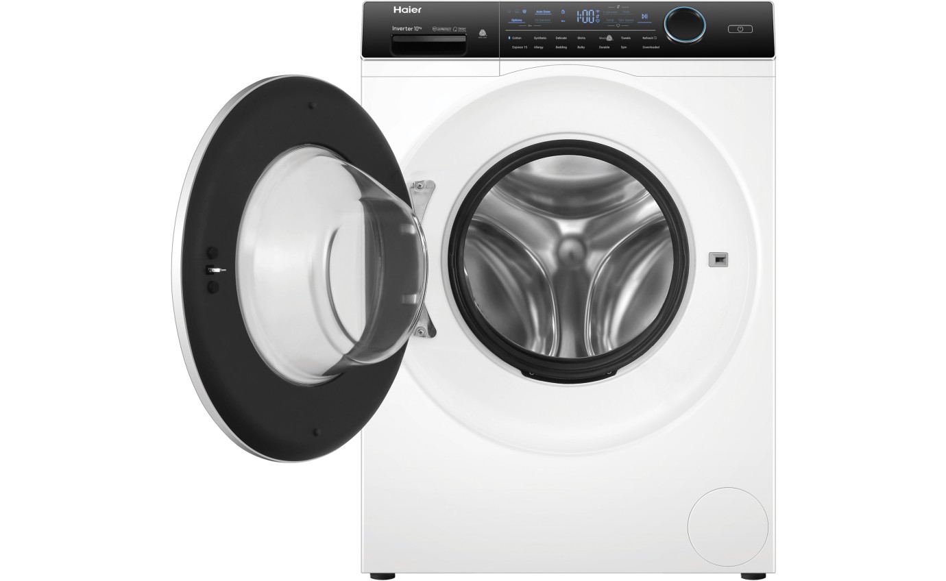 Haier 10kg 600 Series Front Loader Washing Machine (White) HWF10AN1