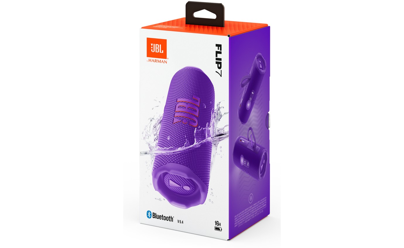 JBL Flip 7 Portable Speaker (Purple) JBLFLIP7PUR / 6505312