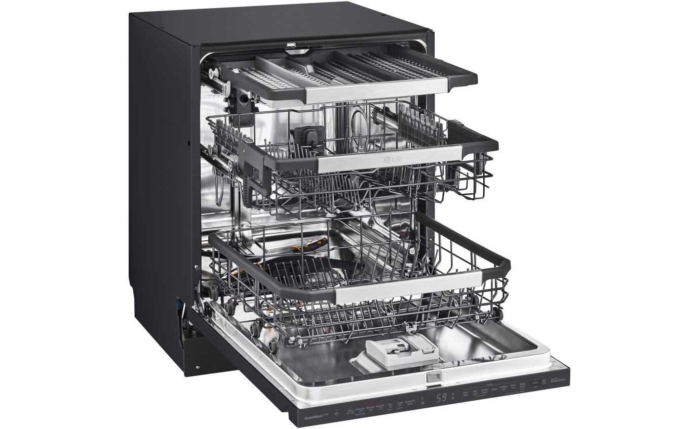 LG 60cm Built-Under Dishwasher (Matte Black) XD3A25UMB