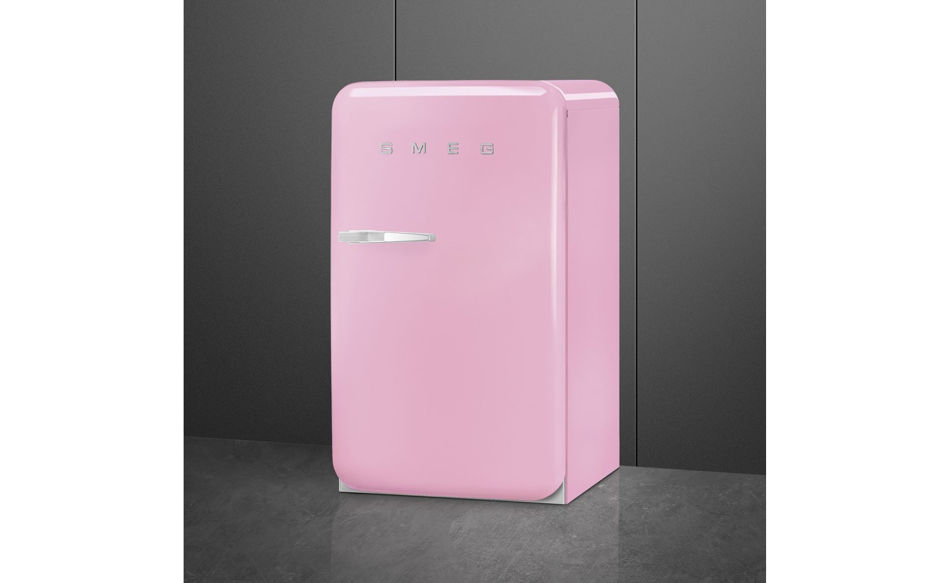 Smeg 135L 50's Style Refrigerator (Pink) FAB10HRPK6