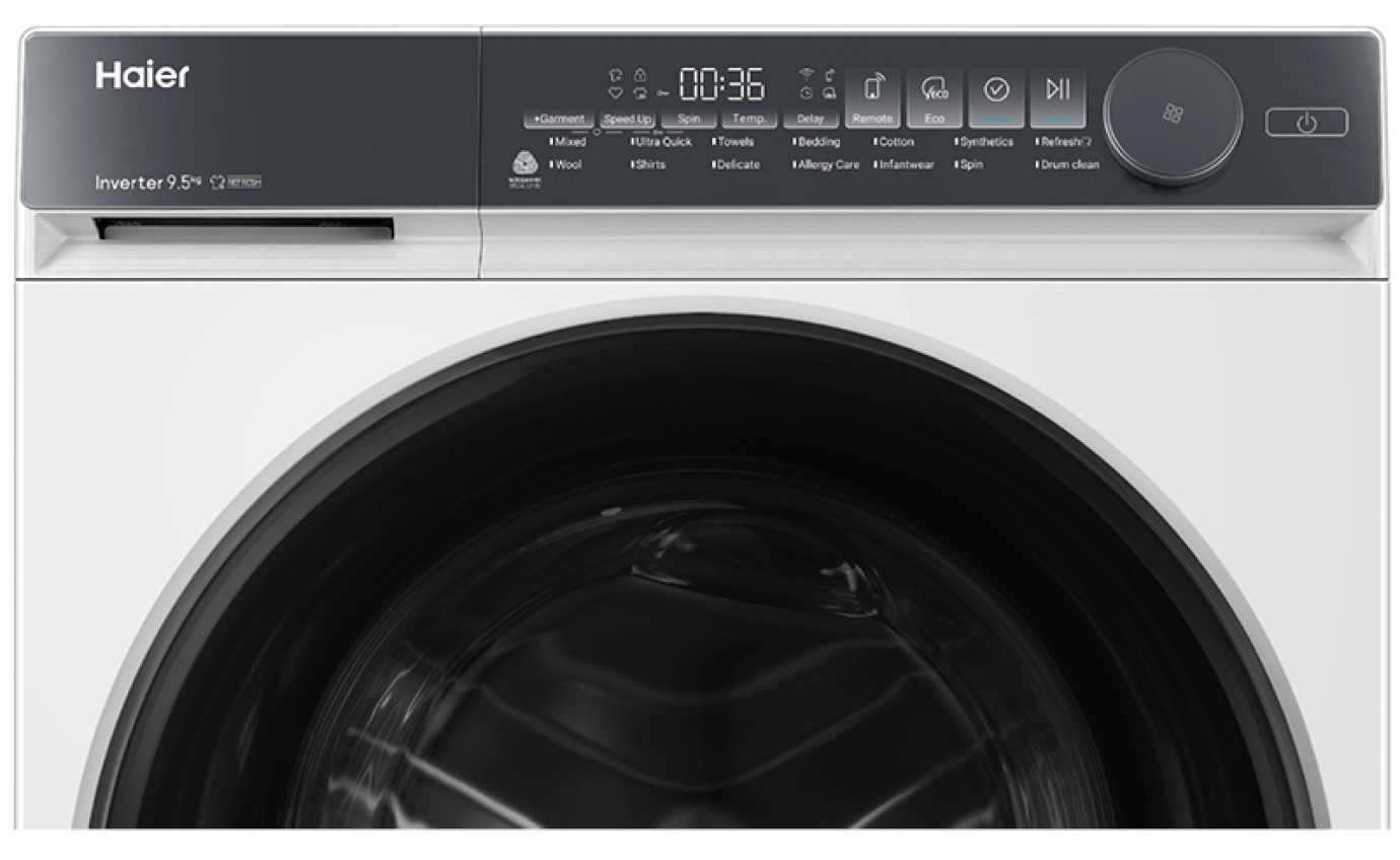 Haier 9.5kg 500 Series Front Load Washing Machine (White) HWFS95NW1