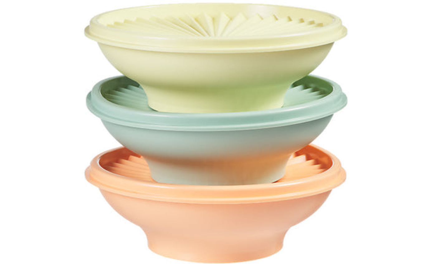 Tupperware Heritage Salad Bowl Set of 3 400ml TUPP0020