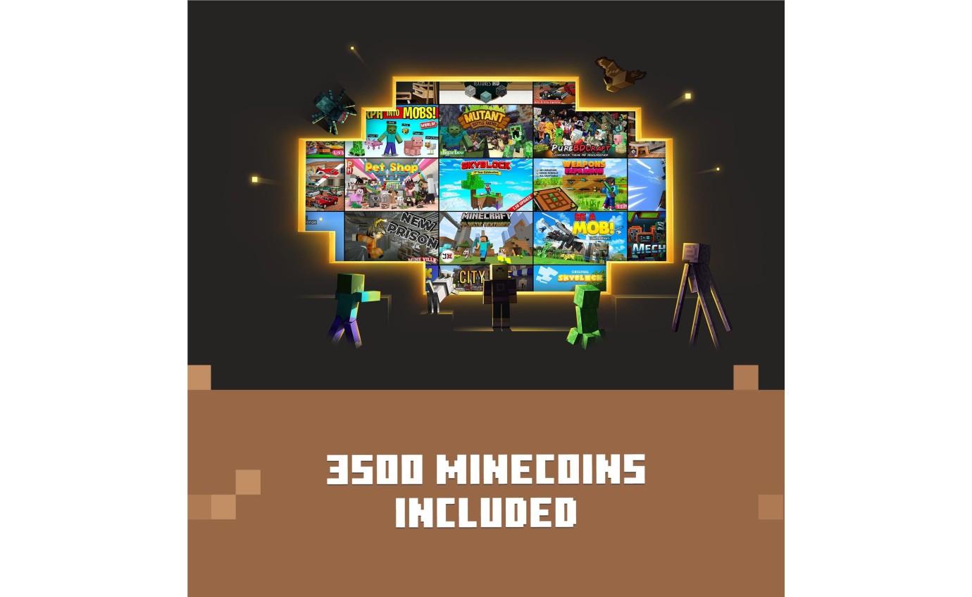 Xbox Minecraft + 3500 Minecoins Bundle 8FC00006