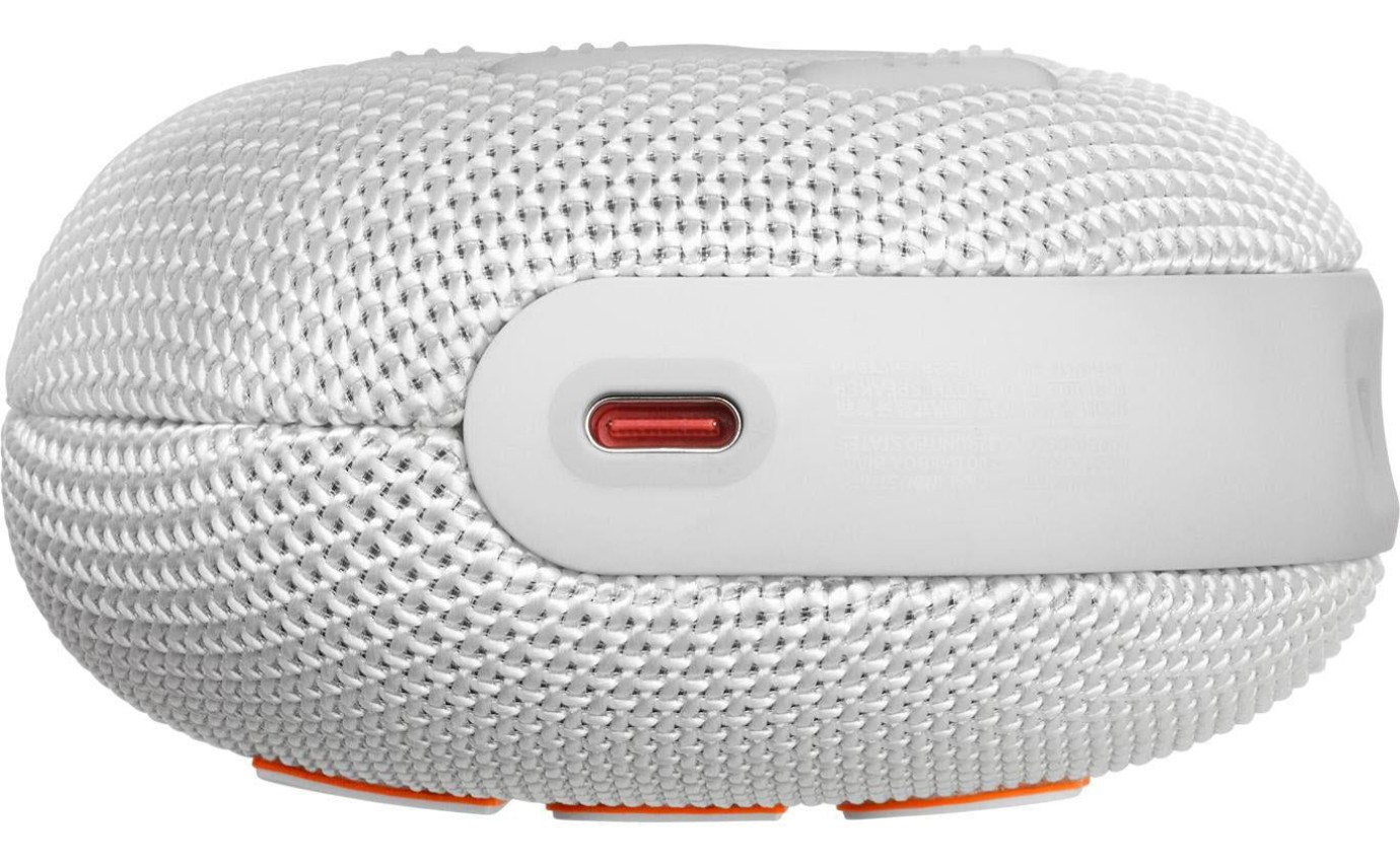 JBL Clip 5 Ultra Portable Waterproof Speaker (White) JBLCLIP5WHT