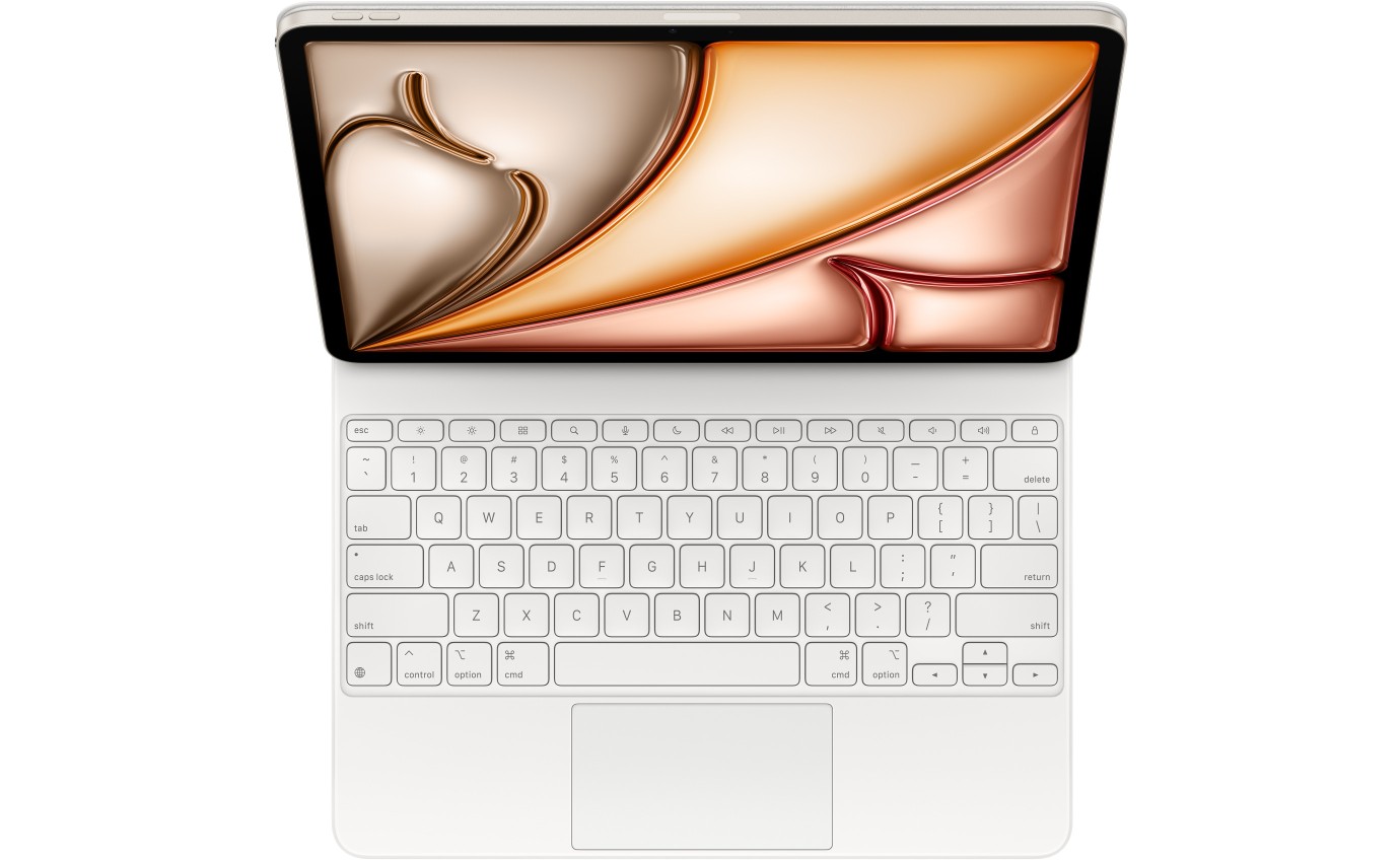 Apple Magic Keyboard for iPad Air 13-inch (M3) &mdash; White MDFW4ZAA
