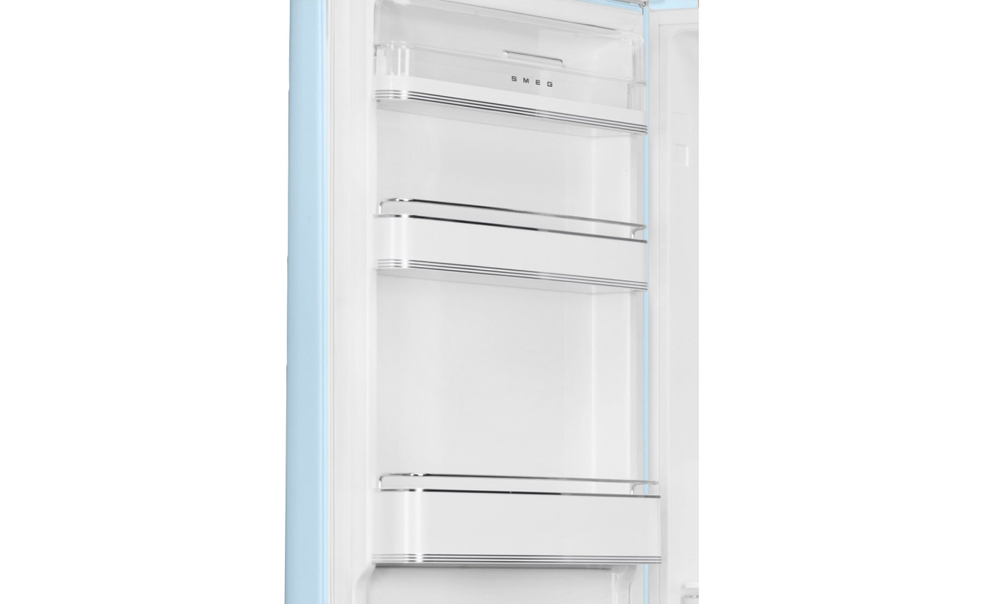 Smeg 331L 50s Style Retro Bottom Mount Fridge (Pastel Blue) FAB32LPB5AU