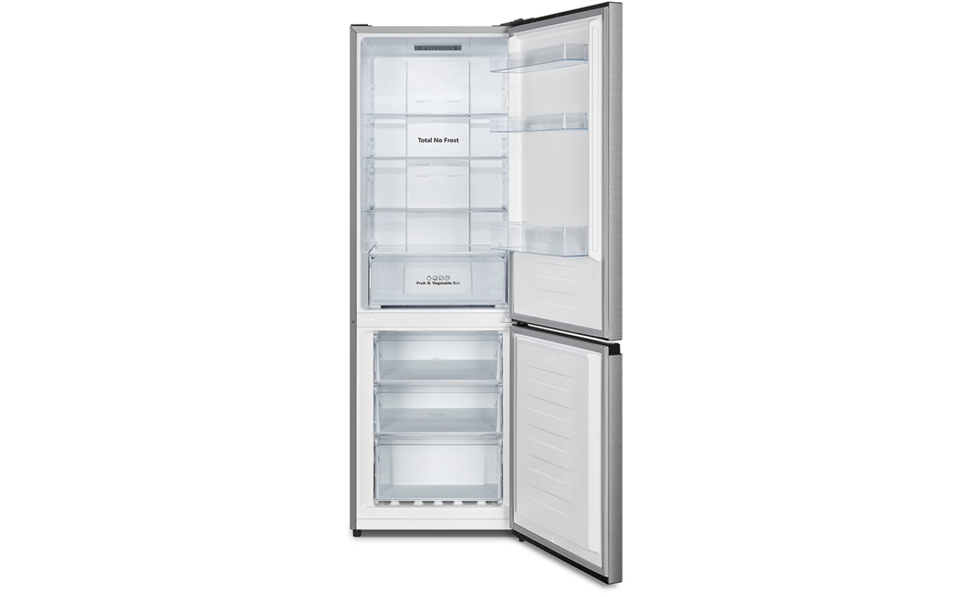 Hisense 292L Bottom Mount Fridge (Stainless Steel) HRBM292S