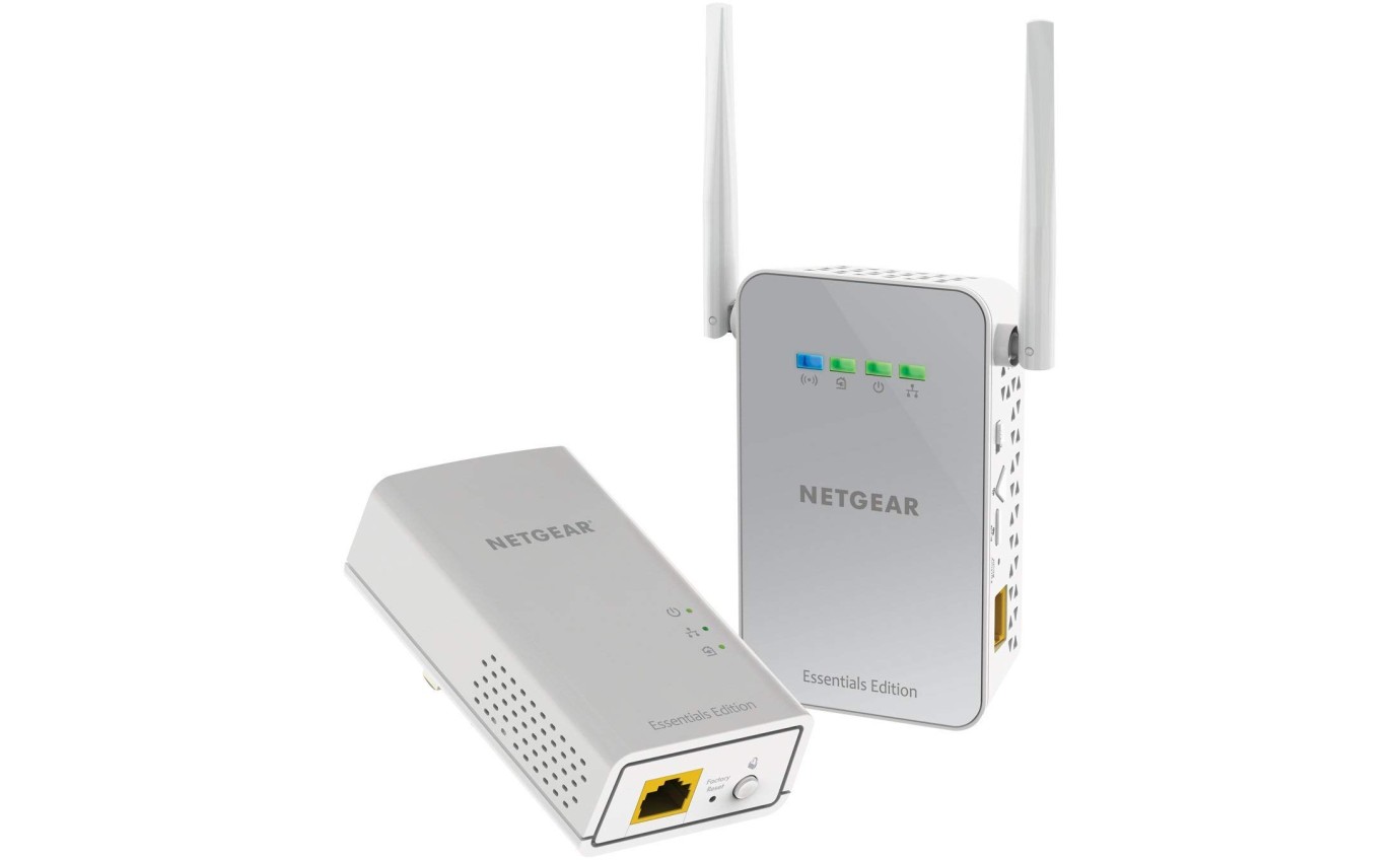 Netgear PowerLINE 1000 Extender + Wi-Fi Adapter PLW1000