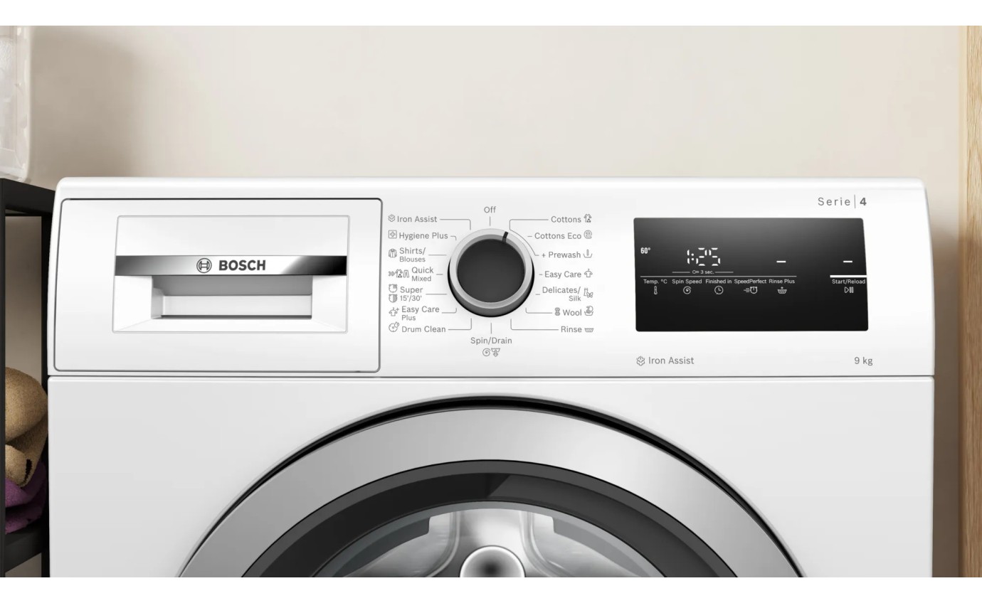 Bosch 9kg Front Load Smart Washing Machine WAN24126AU