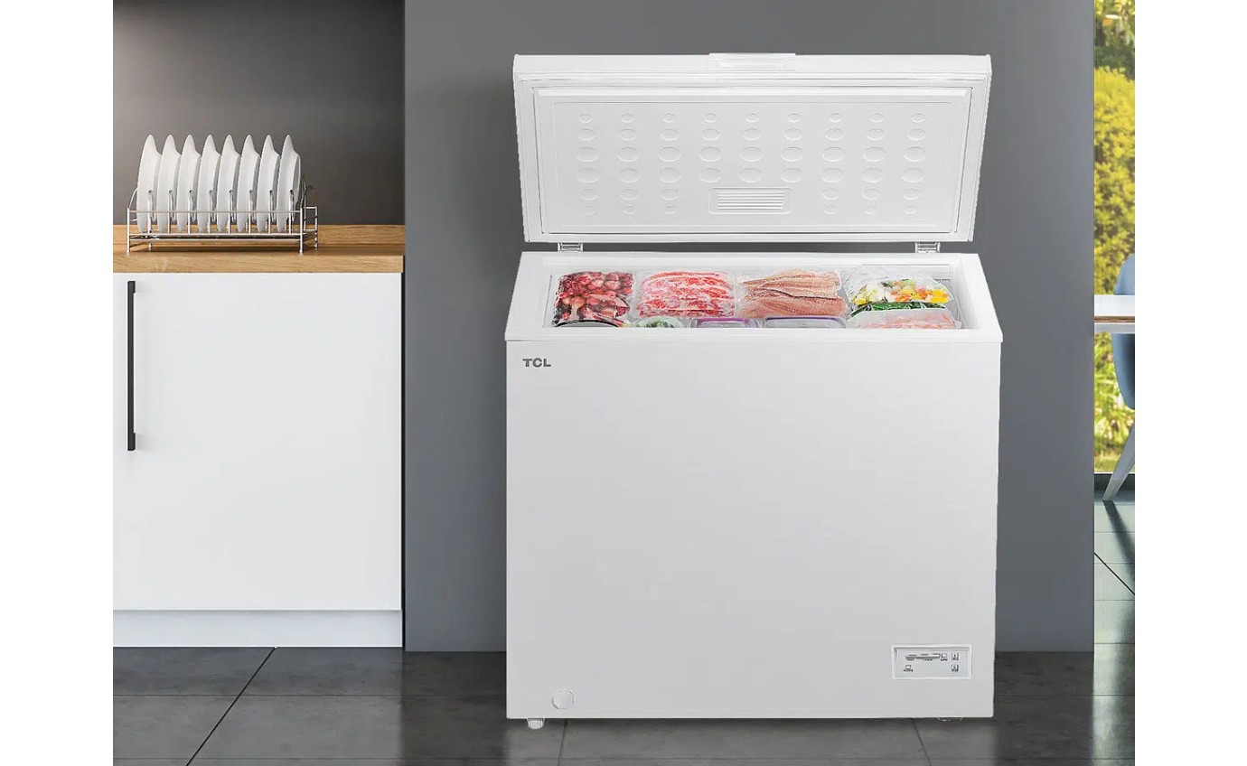 TCL 198L Hybrid Chest Freezer (White) F205CFW