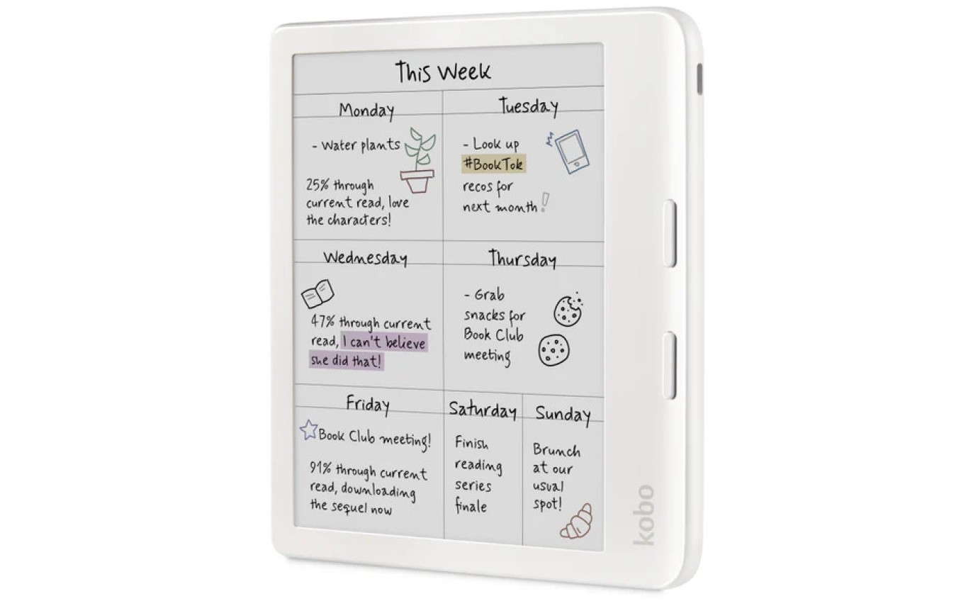 Kobo Libra Colour (White) N428KUWHKCK