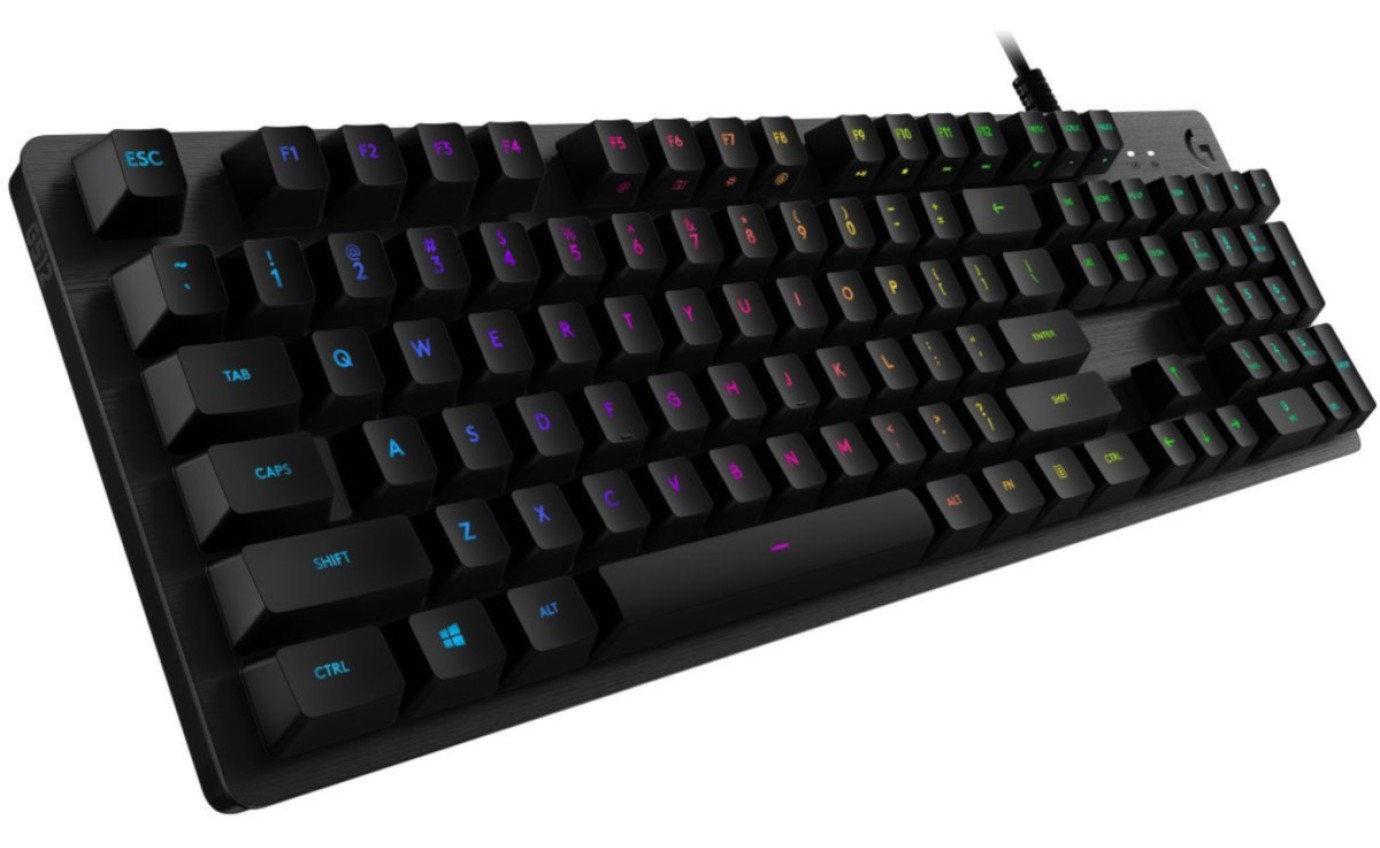 Logitech G512 Carbon RGB Mechanical Gaming Keyboard GX Blue (Clicky) 920008949