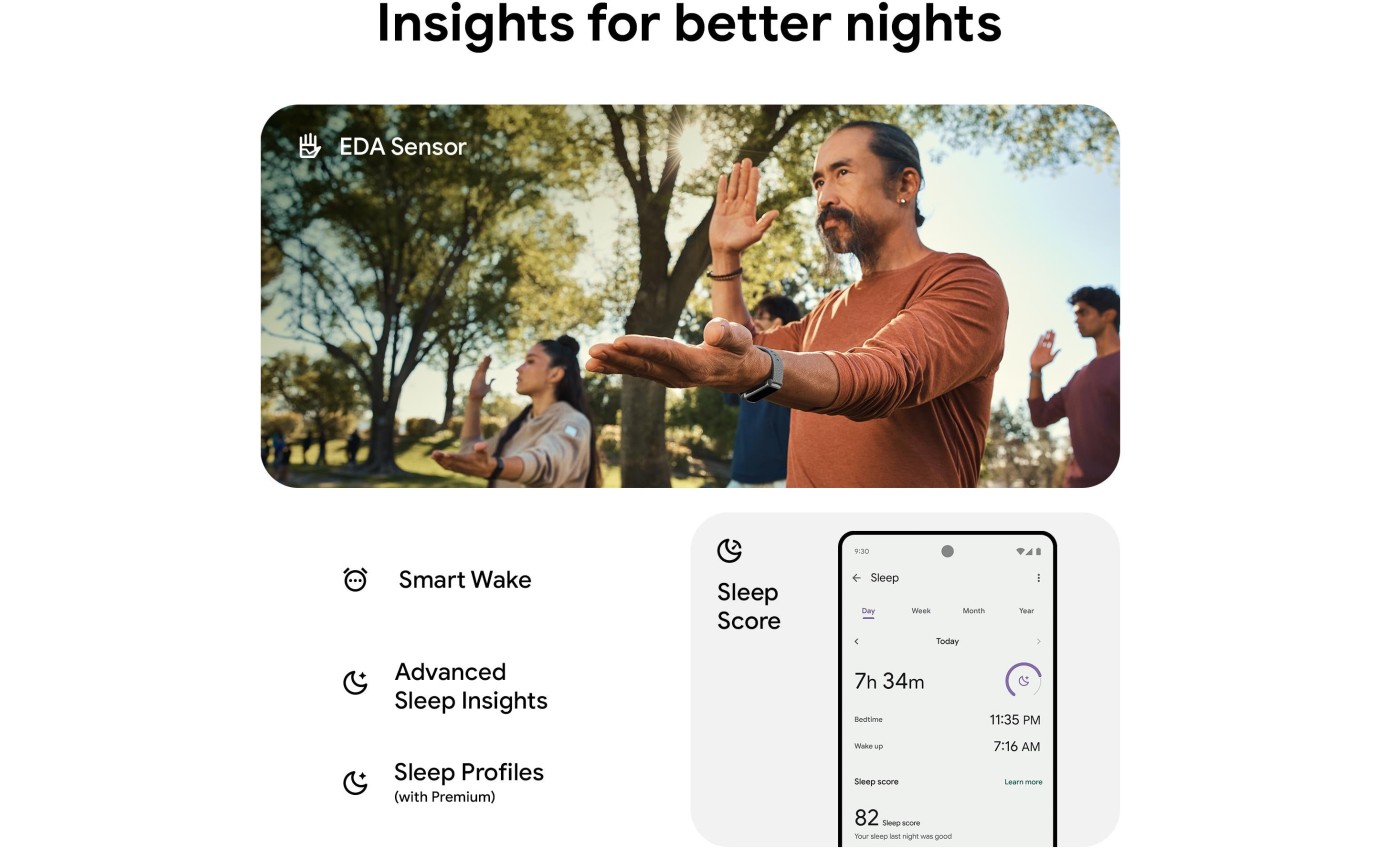 Fitbit Charge 6 Fitness Tracker (Porcelain/Silver Aluminium) GA05185AP