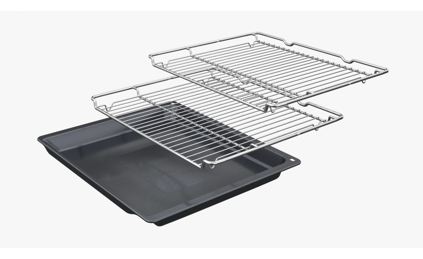 Neff 45cm N 90 Built-in Compact Oven with Microwave Function (Metallic Silver) C29MY7MY0MS