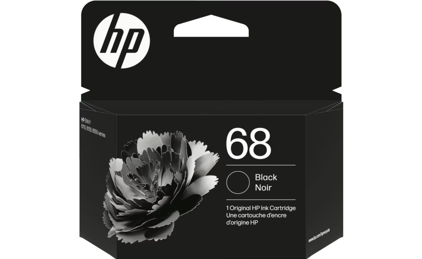 HP 68 Original Ink Cartridge (Black) 7FP21TA