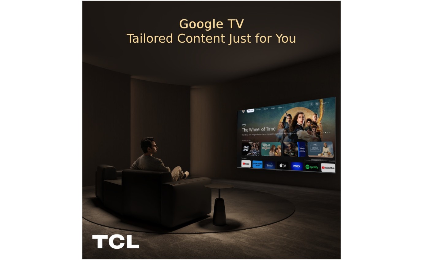 TCL 98 inch P7K QLED LED 4K Google TV 98P7K