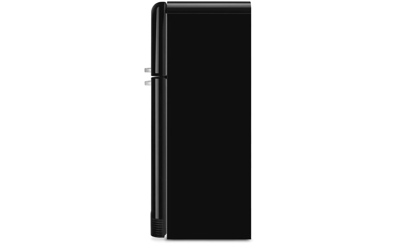 Smeg 524L 50s Style Retro Top Mount Fridge (Black) FAB50LBL5AU
