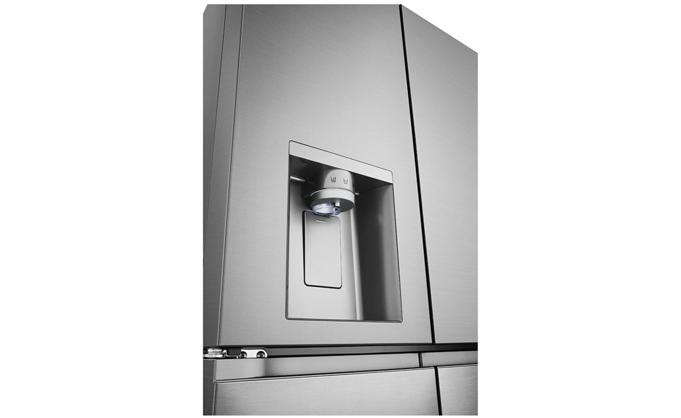 LG 506L Slim French Door Fridge (Stainless Steel) GFL500PL