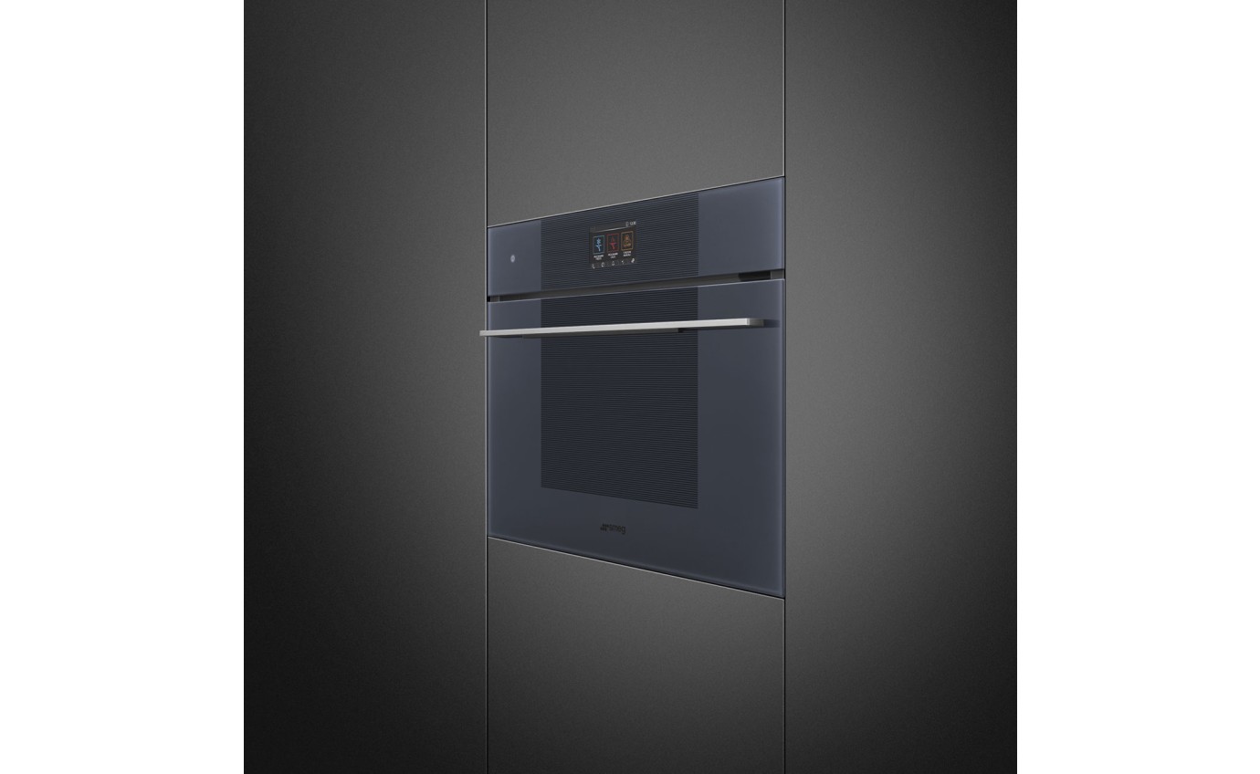 Smeg 45cm Linea Blast Chiller - Neptune Grey SBC4104G