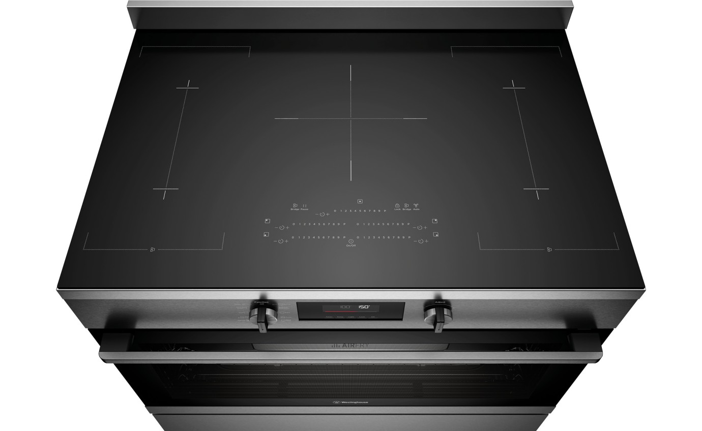 Westinghouse 90cm Induction Freestanding Cooker WFE9756DD