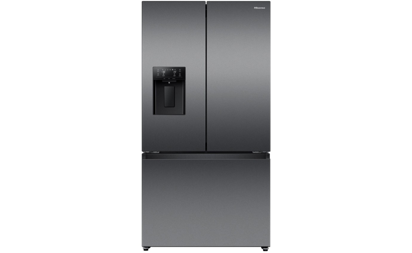 Hisense 634L French Door Fridge (Dark Steel) HRFD634BW