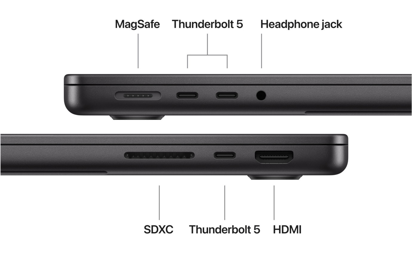 Apple MacBook Pro 14-inch M5 Pro 1TB/24GB (Space Black) MGDR4XA