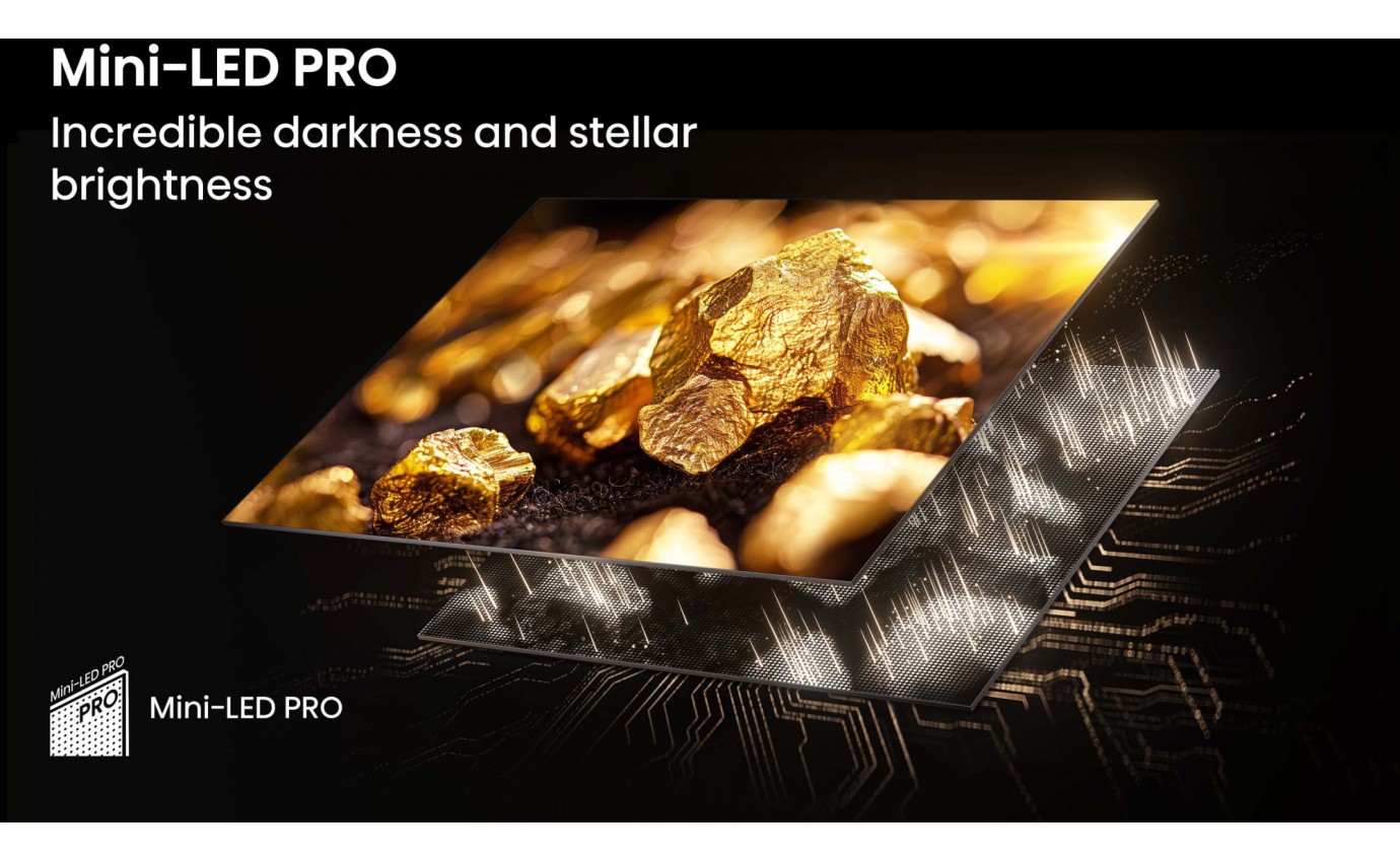 Hisense 65 inch U7QAU ULED Mini LED 4K 165Hz Smart TV 65U7QAU