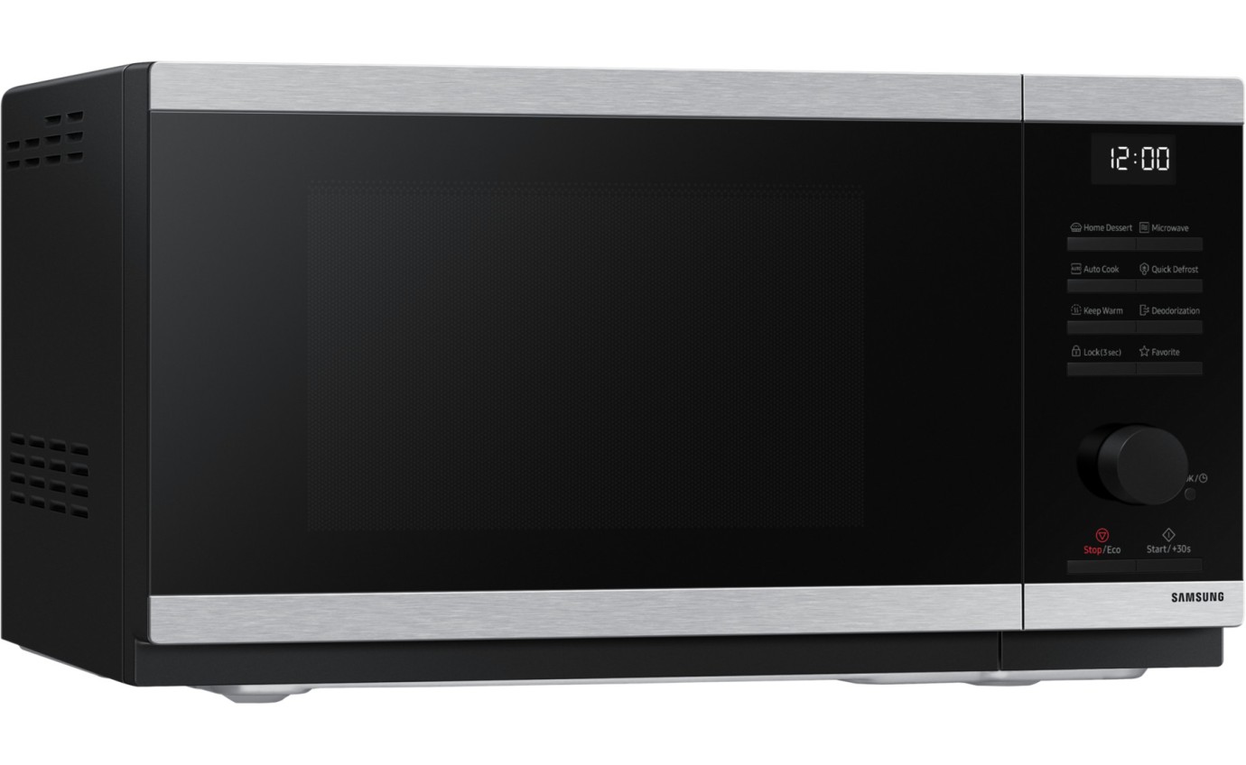 Samsung 23L 800W Microwave with Dial & Button Control (Stainless Steel) MS23DG4504AT