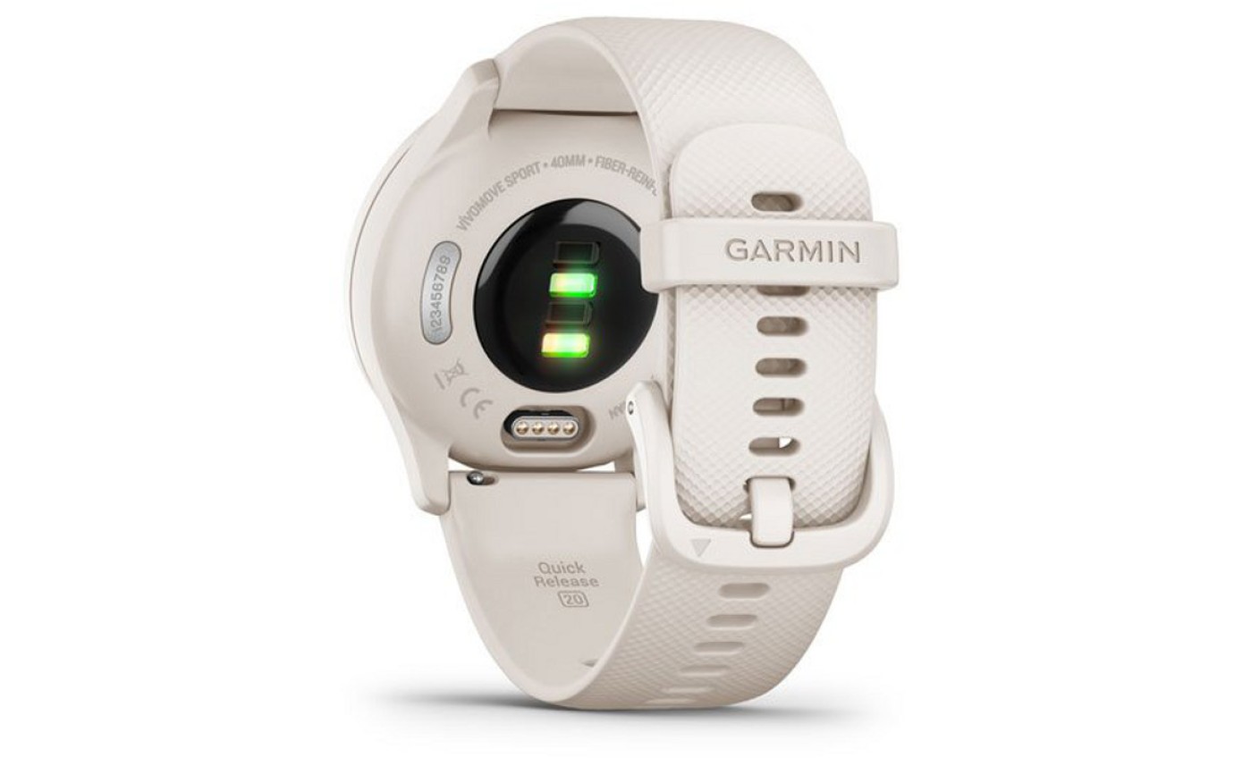 Garmin vivomove Sport Smartwatch (Ivory/Peach Gold) 0100256601