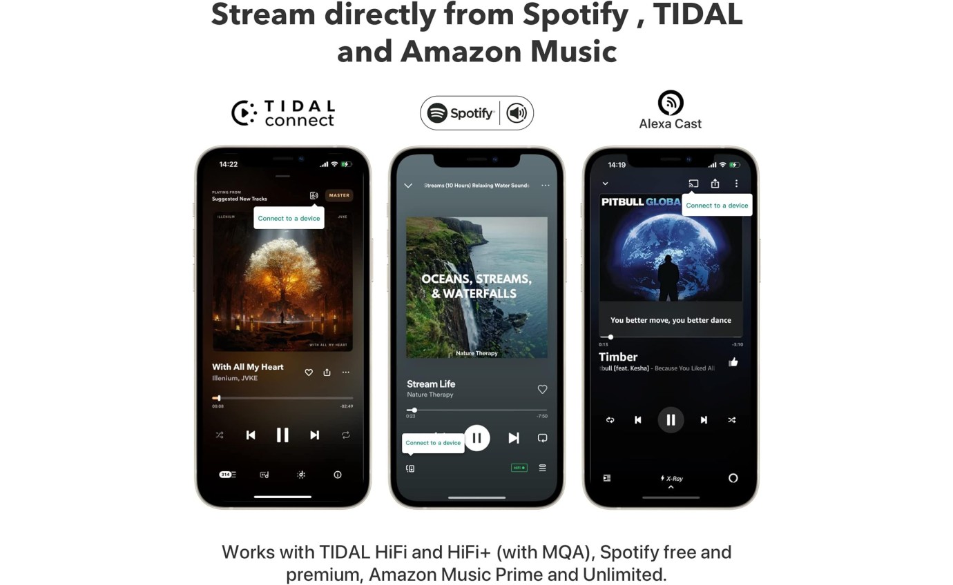 WiiM Mini Hi-Res Wireless Audio Streamer WIIMMINI