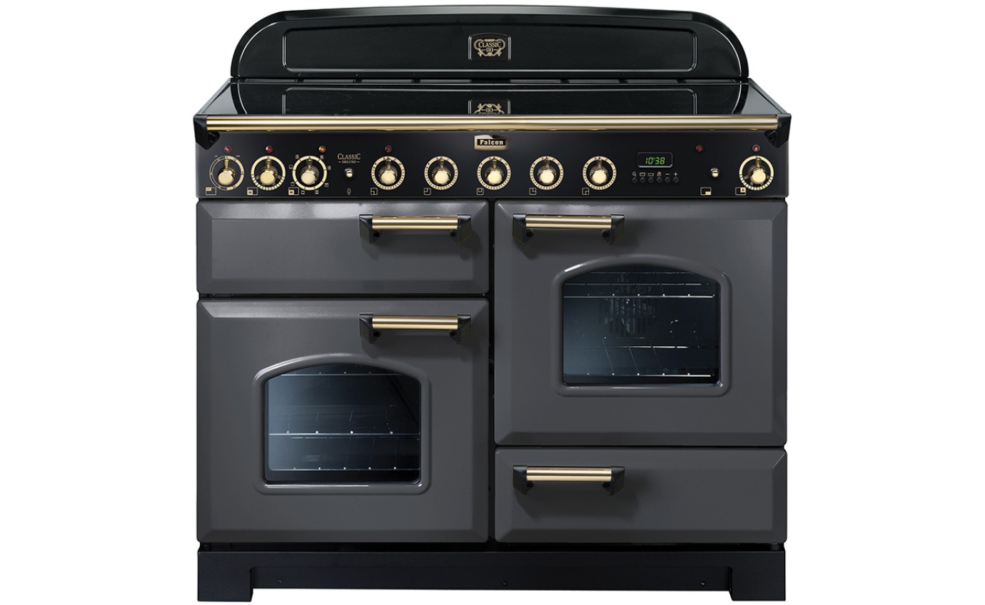 Falcon 110cm Classic Deluxe Induction Cooker (Slate/Brass) CDL110EISLBR