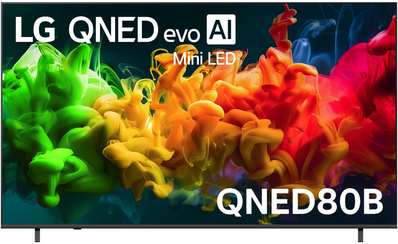 LG 85 inch QNED80B evo AI Mini LED 4K Smart TV 85QNED80BSA