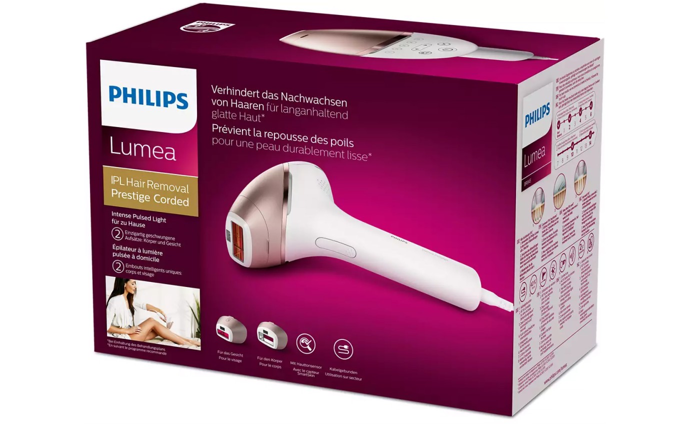 Philips Lumea 8000 Series IPL Hair Removal Device with SenseIQ BRI94500