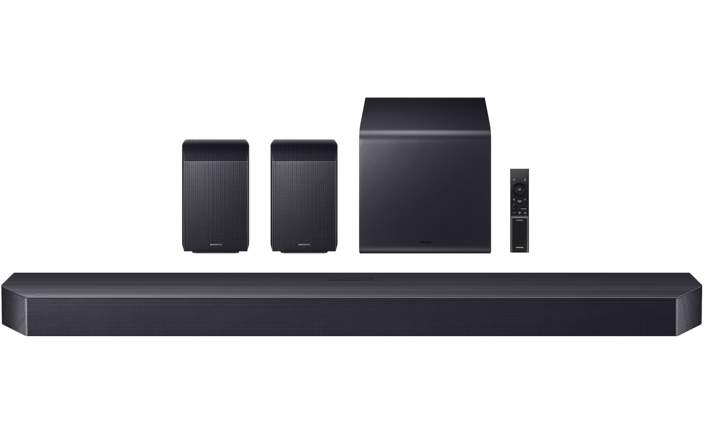 Samsung 11.1.4ch Q-Series Soundbar with Subwoofer & Rear Speakers HWQ990HXY