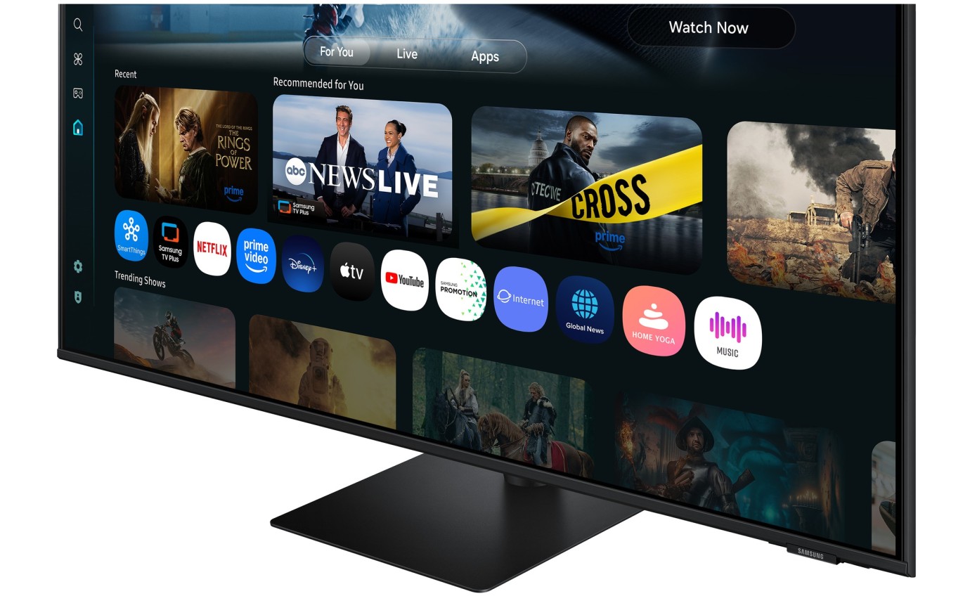 Samsung 43 inch M7 M70F 4K Smart Monitor with Remote LS43FM702UEXXY