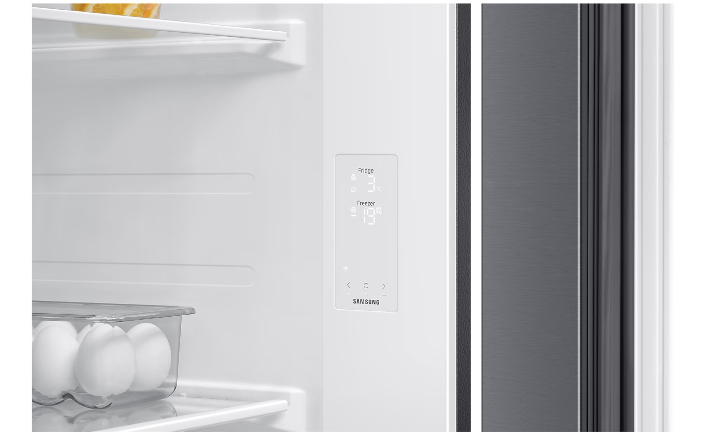 Samsung 655L Smart Side By Side Fridge (Silver) SRS6100S