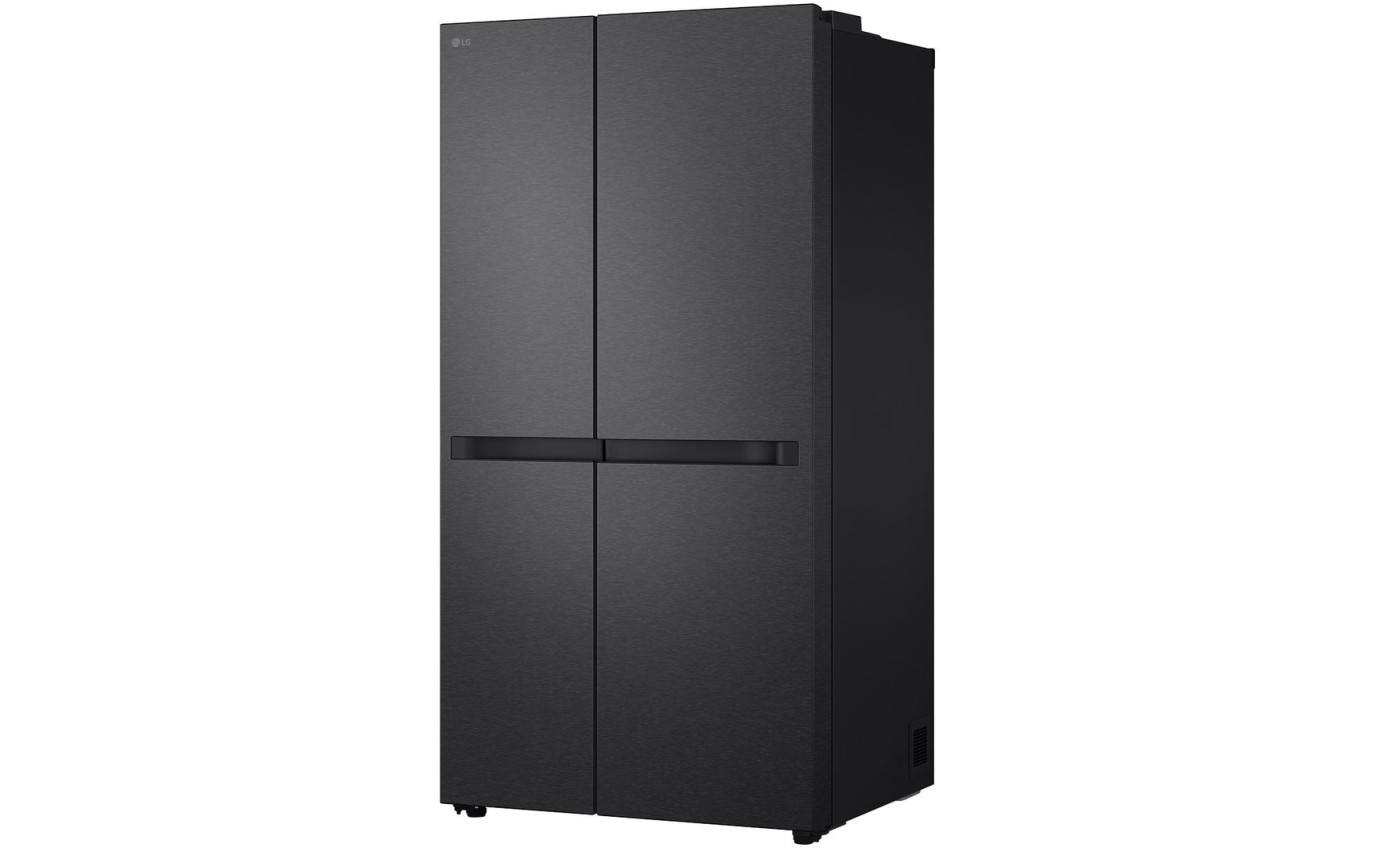 LG 664L Side By Side Fridge (Matte Black) GSB599MBL