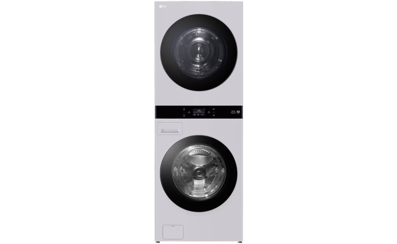 LG 19/10kg WashTower Stacked Washer Dryer (Matte Grey) WWT1910GRX
