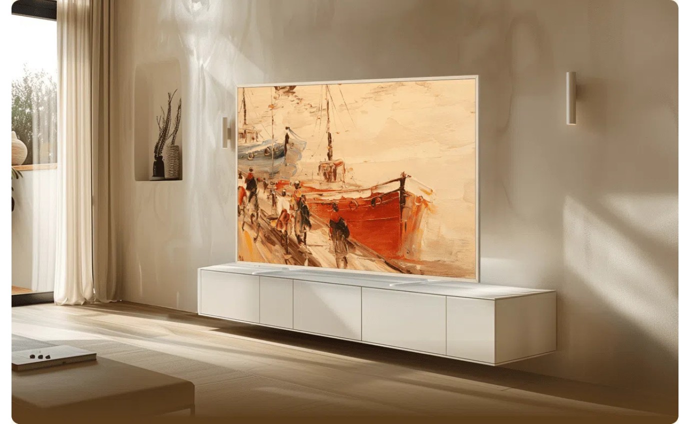 TCL 55 inch NXTFRAME 4K QLED Google TV 55A300W