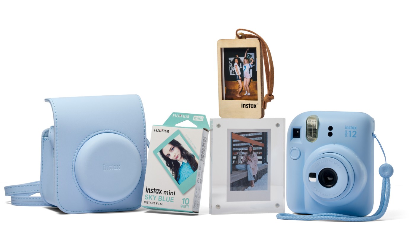 Fujifilm Instax mini 12 Memory Maker Bundle (Pastel Blue) 88422