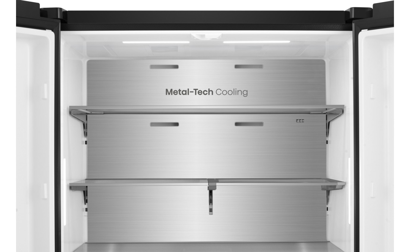 Hisense 640L PureFlex French Door Fridge (Dark Stainless Steel) HRCD640TBW
