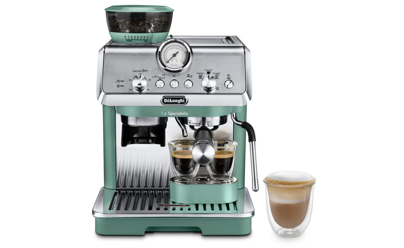 DeLonghi La Specialista Arte Manual Espresso Machine (Toronto Green) EC9155GR