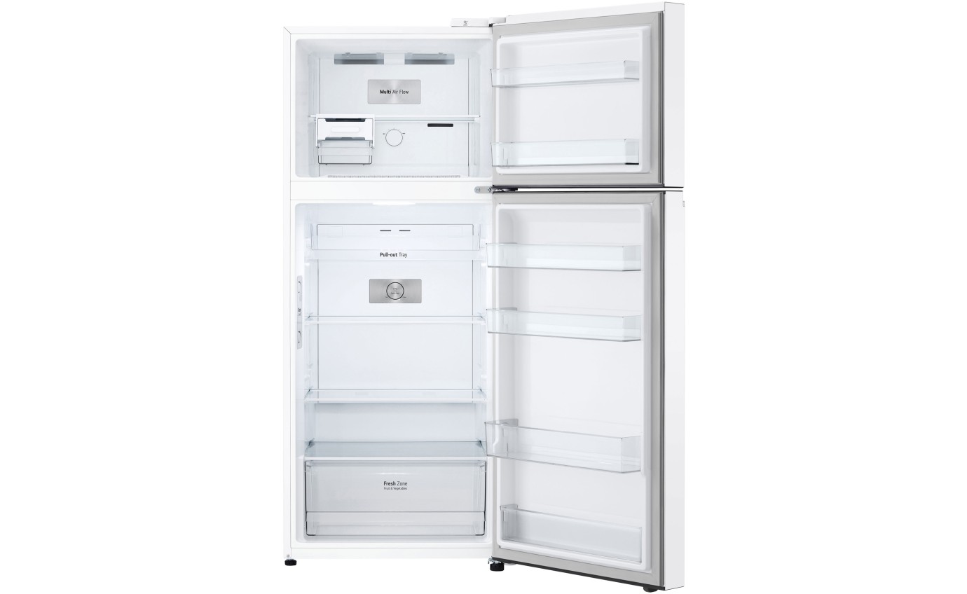 LG 375L Top Mount Fridge (White) GT5W